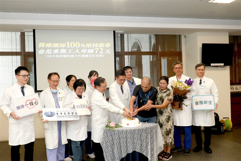 台中慈院 鋼梁重壓險奪命 跨醫療團隊助重生《人醫心傳》260期